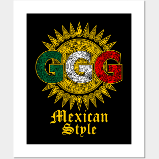 GGG kazakhstan Mexican Style Posters and Art